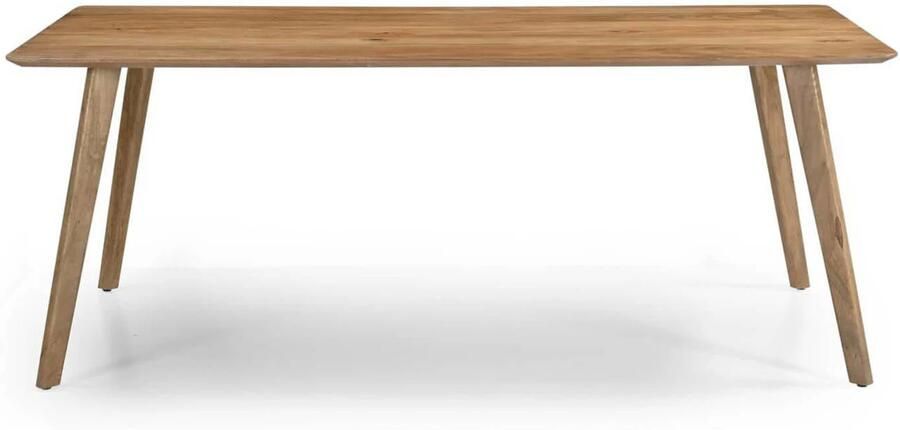 Giga Meubel Eettafel Naturel Mangohout 200cm Rechthoek Eettafel Denmark - Foto 3