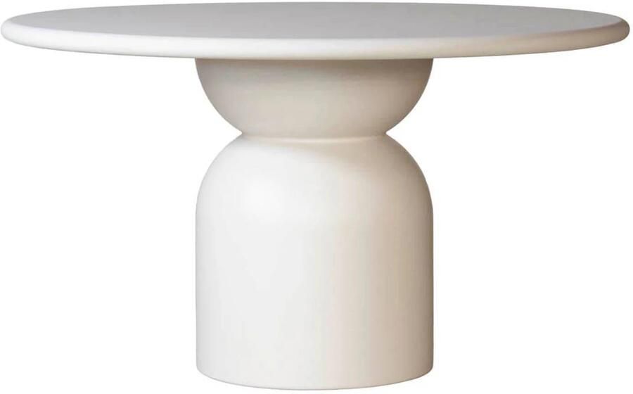 Déja Living DÉJA Living Eettafel Djurö Rond Beige Eco Composiet 130cm - Foto 2