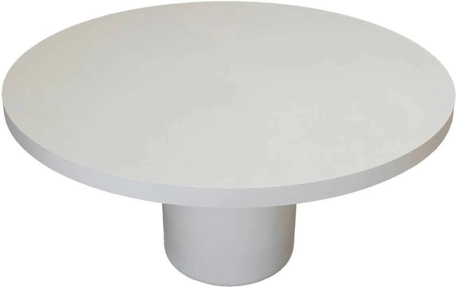 Giga Meubel Eettafel Eden Beige Eco Composiet Betonlook Rond 150x150x75cm - Foto 4