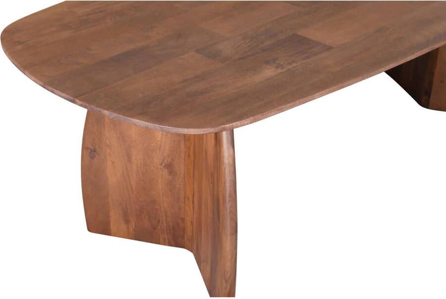 DÉJA Living Eettafel Majada Deens Ovaal Donkerbruin Hout 300x100x76cm - Foto 3