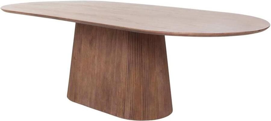 Giga Meubel Eettafel Salvador Donkerbruin Hout 200x110x76cm - Foto 3