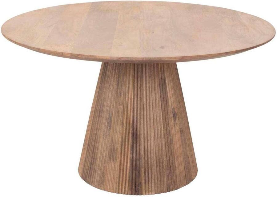 Giga Meubel Eettafel Salvador Naturel Hout 130x130x76cm