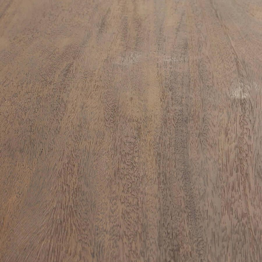 Giga Meubel Eettafel Stijn Deens Ovaal 180cm Mangohout Donkerbruin - Foto 3