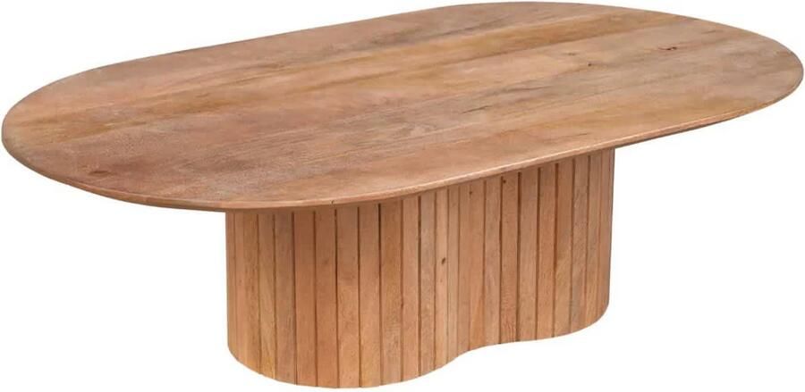 Giga Meubel Salontafel Ava Naturel Mangohout 120x70x35cm - Foto 3