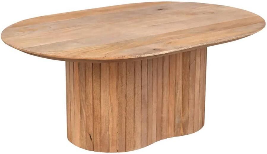 Giga Meubel Salontafel Ava Naturel Mangohout 90x60x35cm