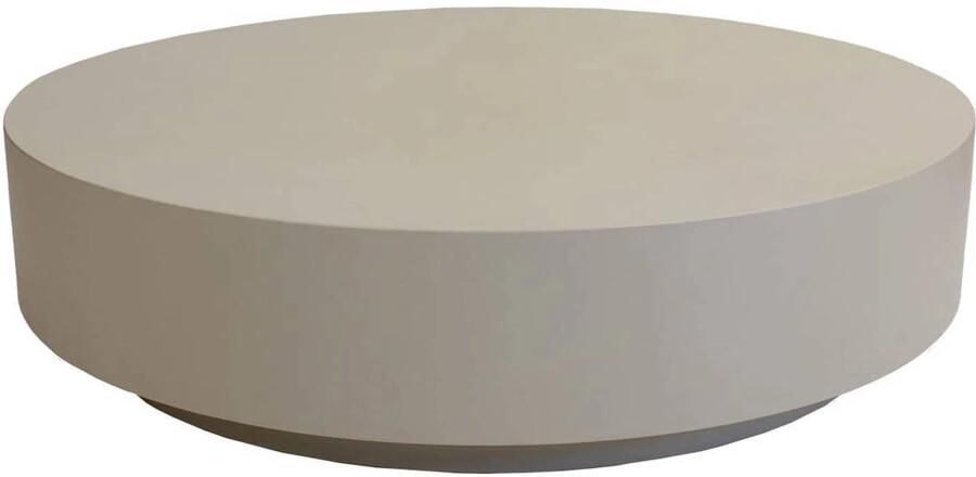 DÉJA Living Salontafel Bergby Rond Beige 120x120x30cm