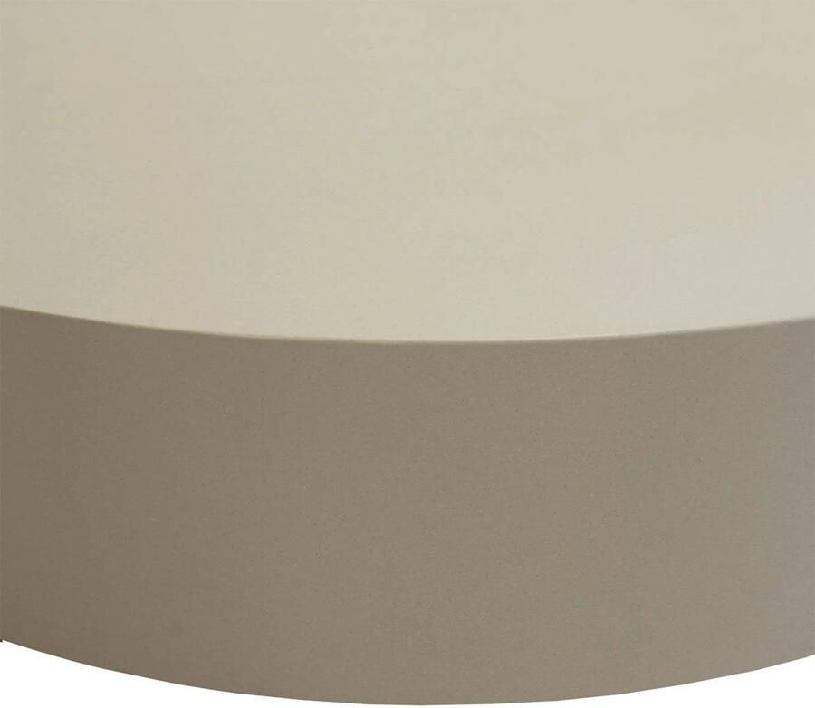 DÉJA Living Salontafel Bergby Rond Beige 120x120x30cm - Foto 3