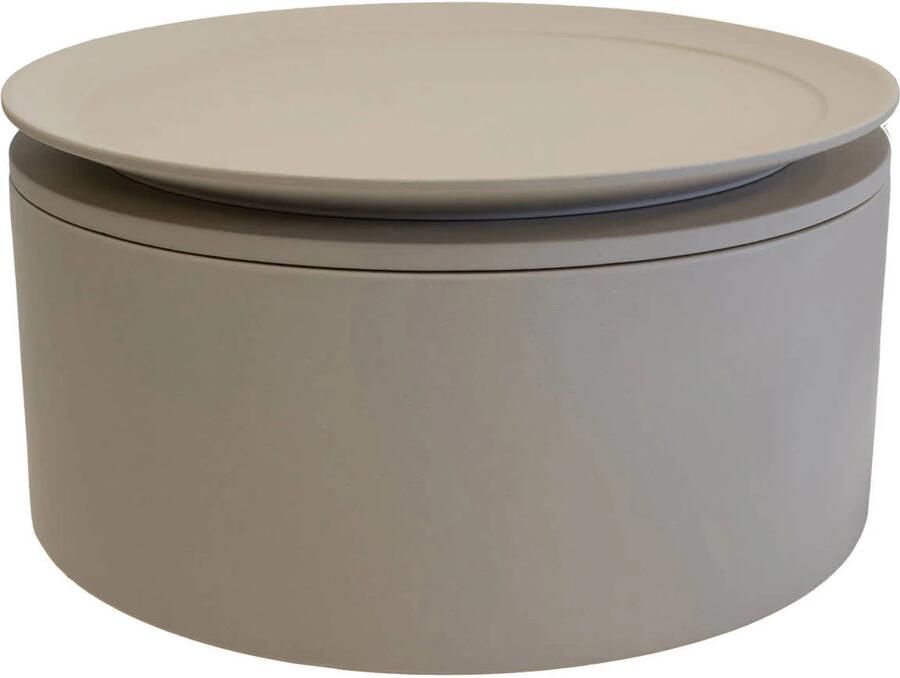 DÉJA Living Salontafel Byske Rond Beige 80x80x35cm