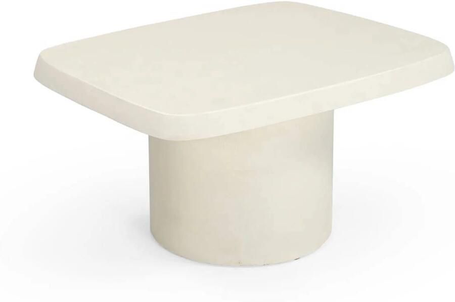 Giga Meubel Salontafel Rechthoek 69cm Beige Beton Carly - Foto 2