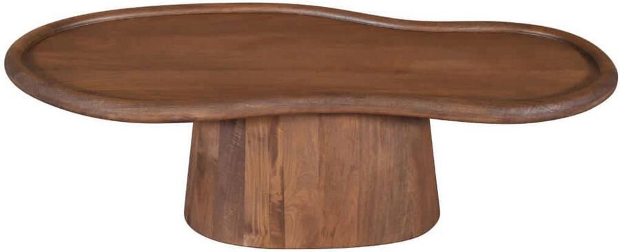 DÉJA Living Salontafel Estella Organisch Donkerbruin Mangohout 130x60x39cm - Foto 3
