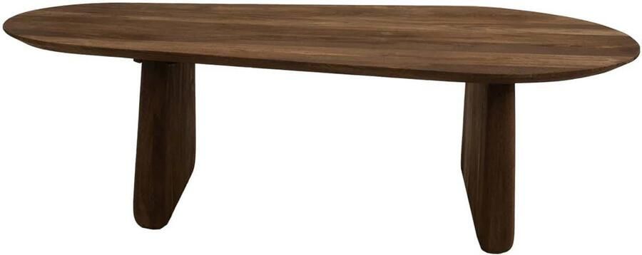 Giga Meubel Salontafel Femke Organisch Mangohout Bruin 120x65x35cm - Foto 2
