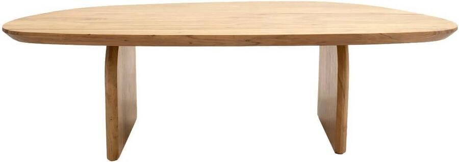 Giga Meubel Salontafel Naturel Mangohout 135cm Organisch Salontafel Floor - Foto 2