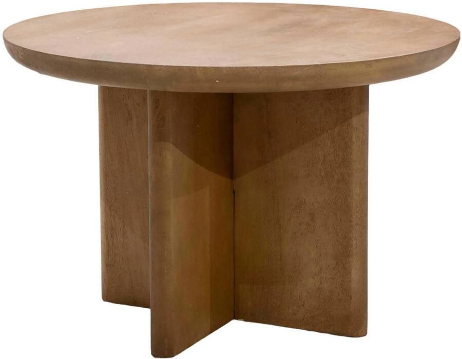 DÉJA Living Salontafel Helsinki Naturel Hout 60x60x39cm - Foto 2