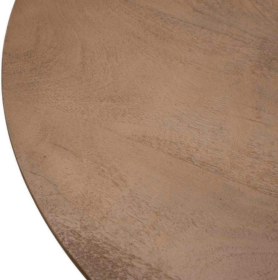 DÉJA Living Salontafel Helsinki Naturel Hout 80x80x35cm - Foto 3