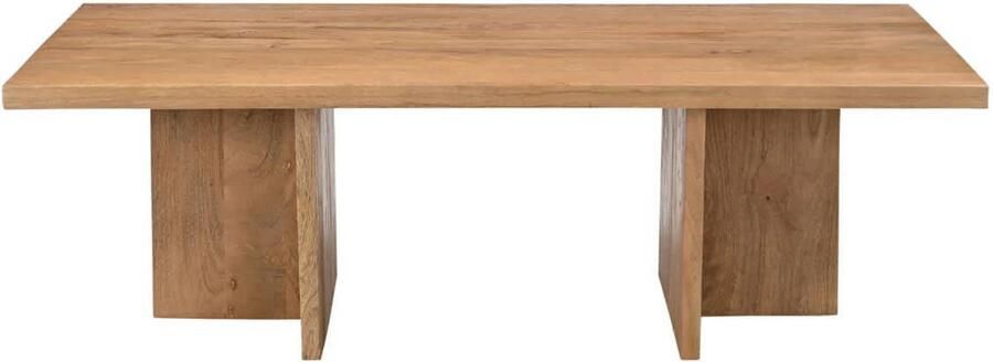 DÉJA Living Salontafel Lohja Rechthoek Naturel Hout 120x60x38cm