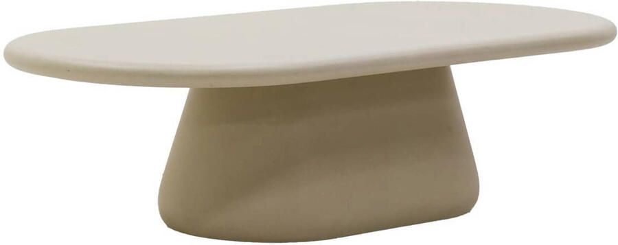 Déja Living DÉJA Living Salontafel Riva Ovaal Eco Composiet 120x65x39cm
