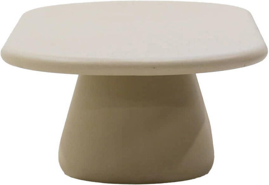Déja Living DÉJA Living Salontafel Riva Ovaal Eco Composiet 140x65x39cm - Foto 3