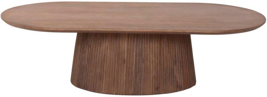 Giga Meubel Salontafel Salvador Donkerbruin Hout 120x60x38cm