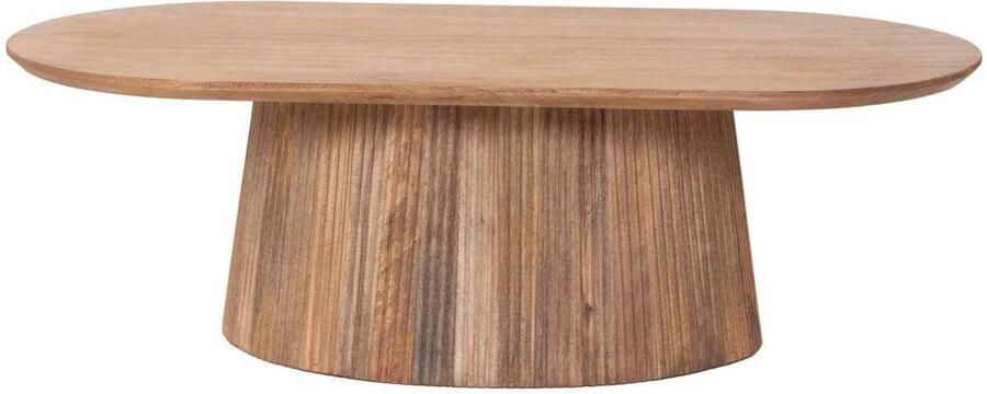 Giga Meubel Salontafel Salvador Naturel Hout 140x70x38cm - Foto 3