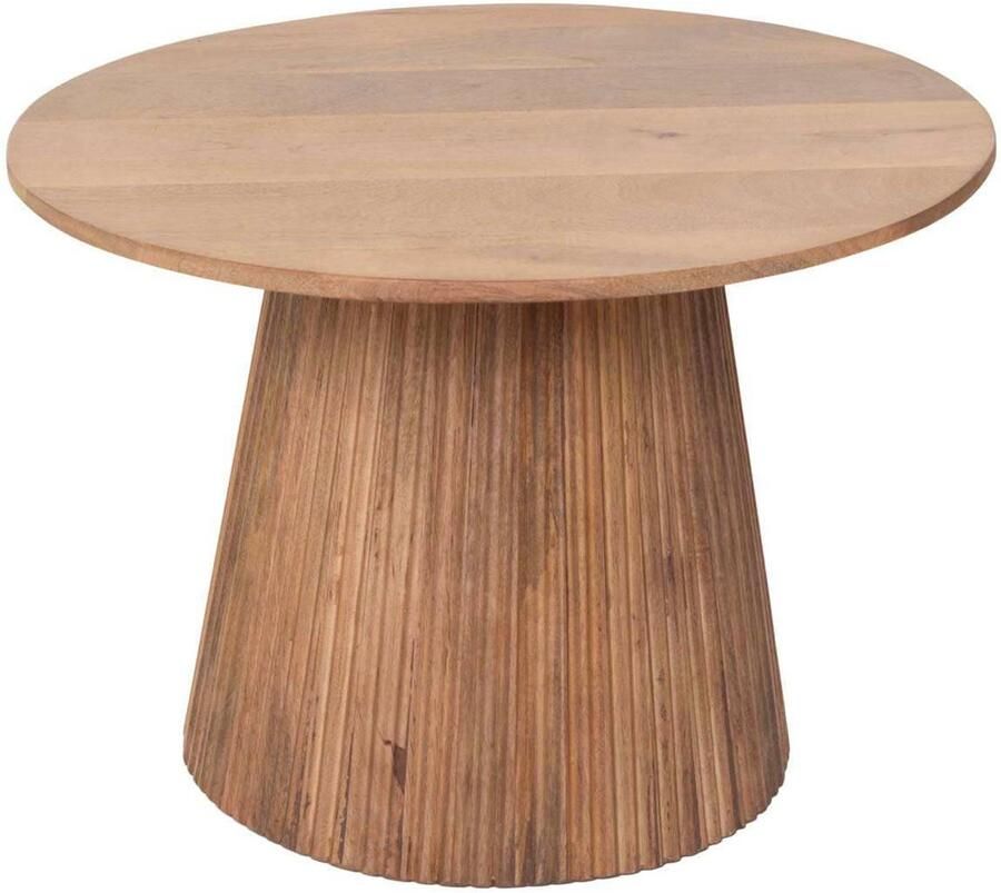 Giga Meubel Salontafel Salvador Naturel Hout 60x60x41cm