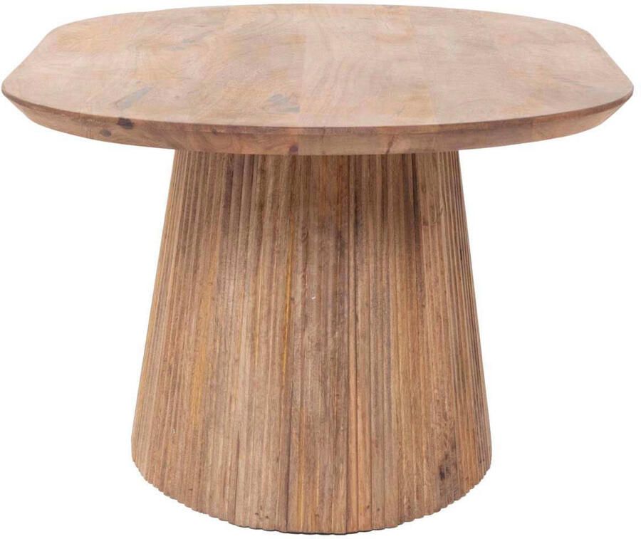 Giga Meubel Salontafel Salvador Naturel Hout 90x55x38cm - Foto 3