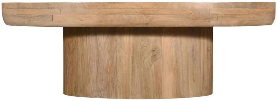 DÉJA Living Salontafel Sola Ovaal Mangohout Naturel 120x65x39cm - Foto 3