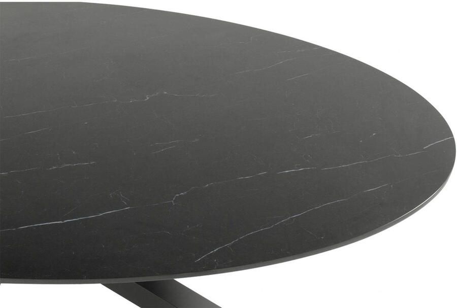 Hartman Ovale Tuintafel Xander Keramiek 220 x 120cm Antraciet Ovaal