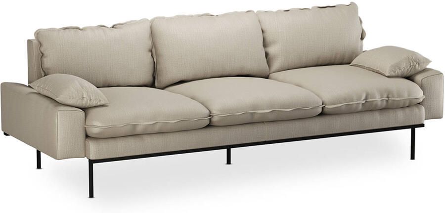 HKLIVING Retro Sofa 3-zitsbank Pure Ivory - Foto 2
