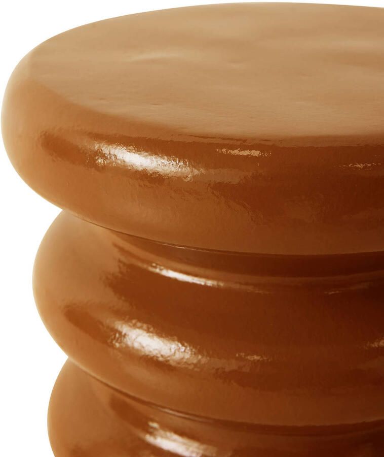 HKliving Allure Bijzettafel Caramel - Foto 2