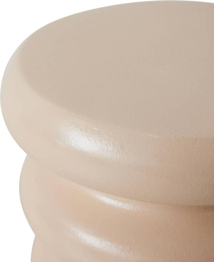 HKliving Allure Bijzettafel Cream
