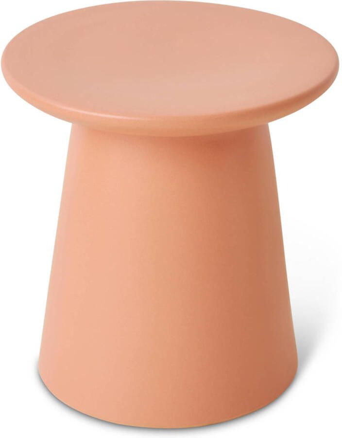 HKLIVING Earthenware Bijzettafel M Peach - Foto 2