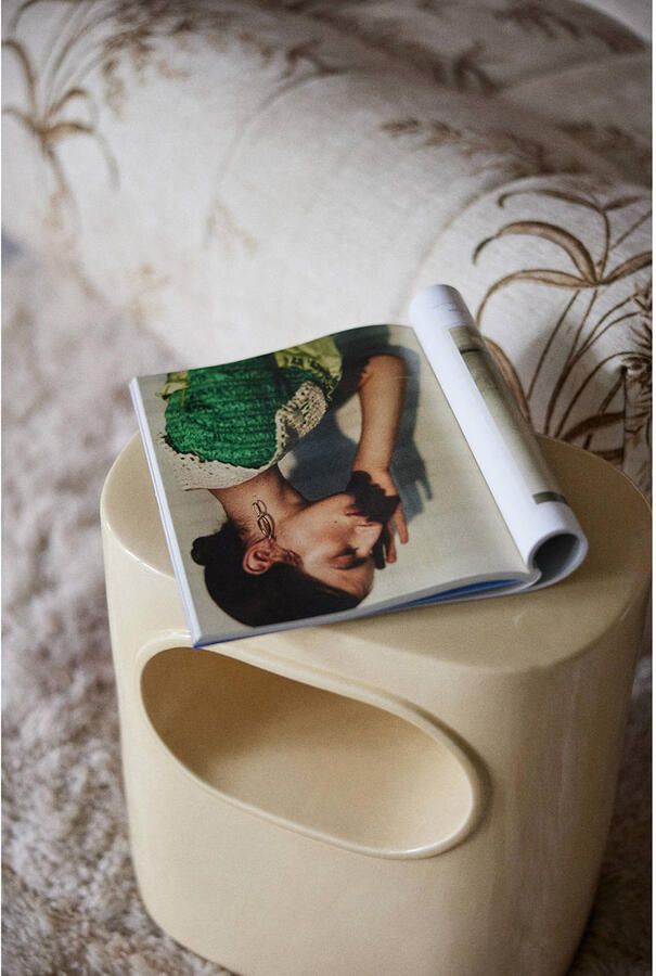 HKliving Space Bijzettafel Cream - Foto 2