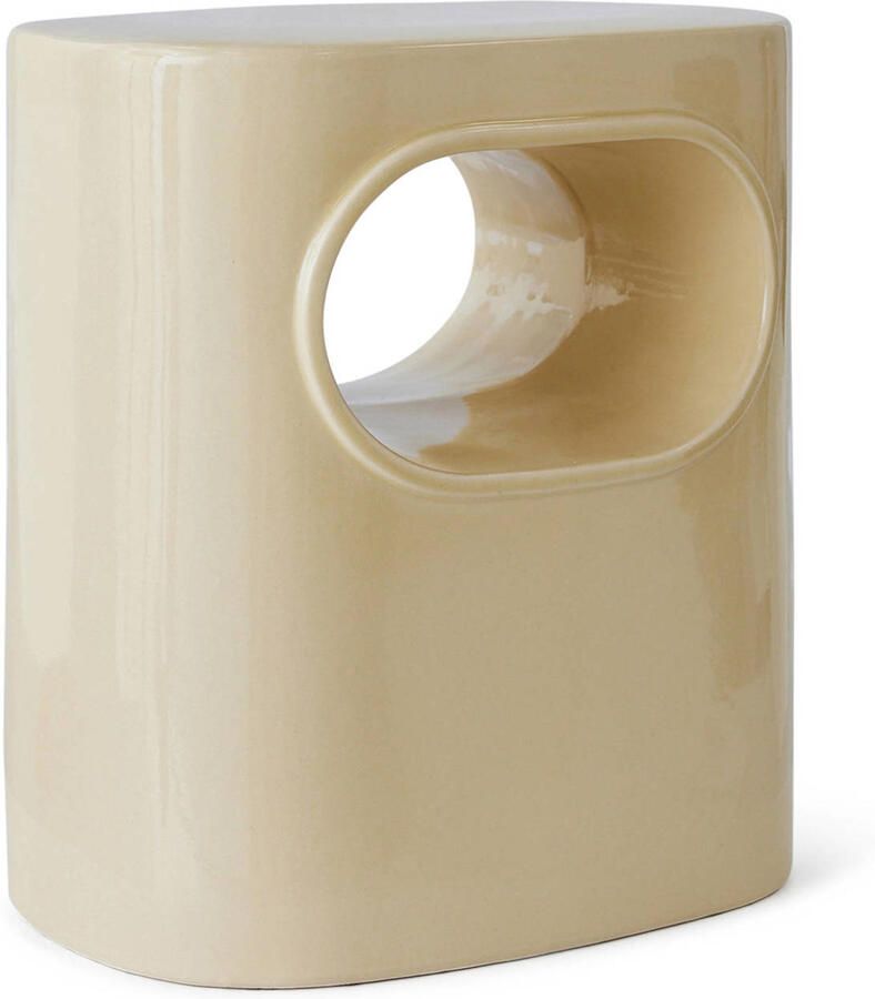 HKliving Space Bijzettafel Cream