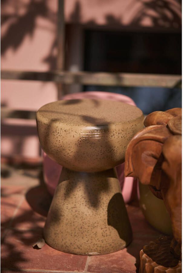 HKLIVING bijzettafel Terrazzo - Foto 2