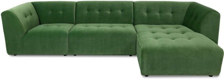 HKLIVING Vint Bank Element Divan Links Royal Velvet Groen - Foto 2