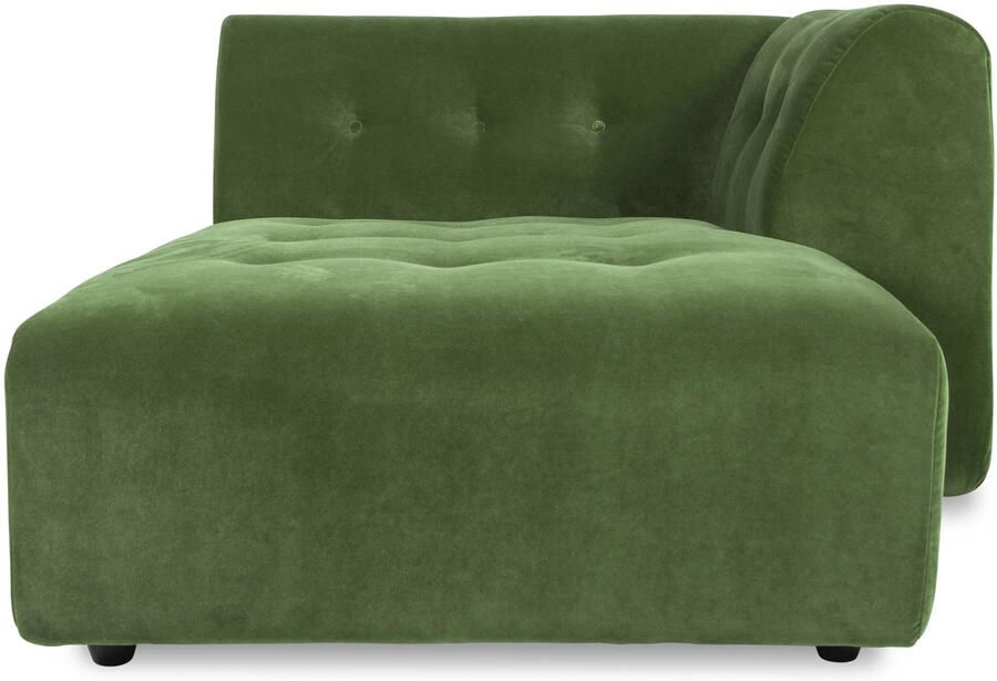 HKLIVING Vint Bank Element Divan Rechts Royal Velvet Groen - Foto 3