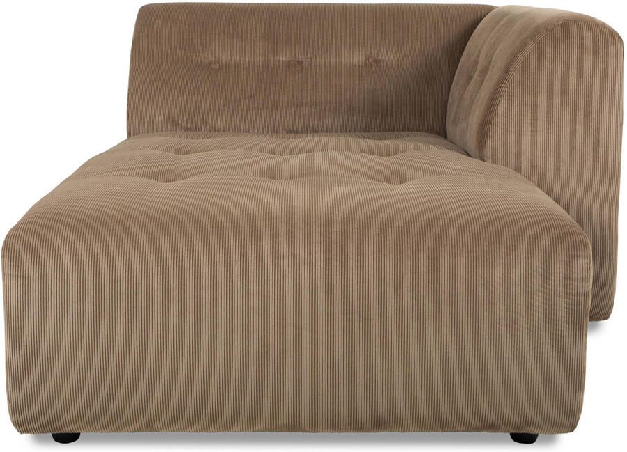 HKLIVING Vint Bank Element Divan Rechts Corduroy Rib Bruin - Foto 3