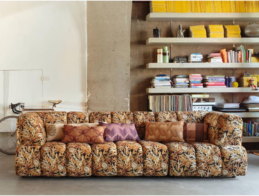 HKLIVING chaise longue rechts Wave couch