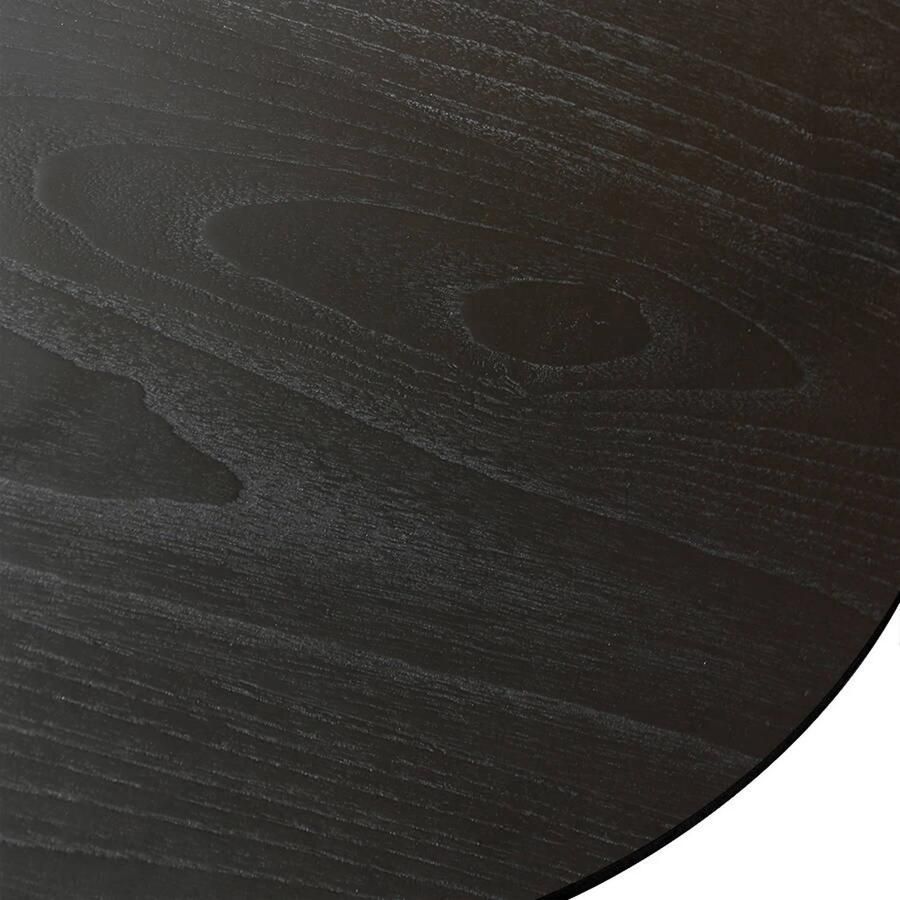 HKLIVING " Pillar Eettafel Ø 140 cm Zwart " - Foto 2
