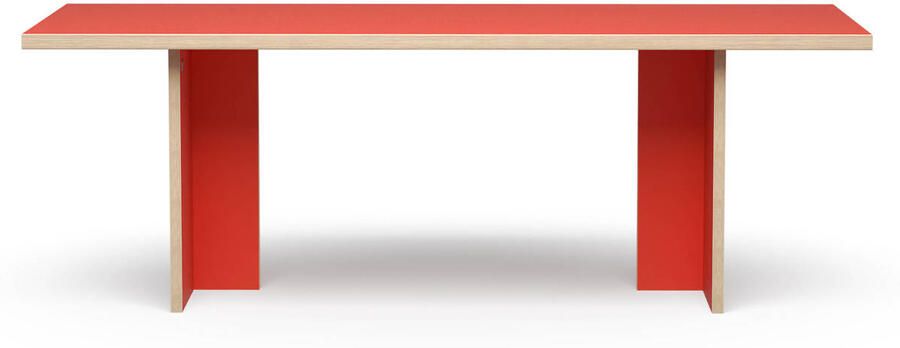 HKliving Dining Table Eettafel 220 x 90 cm Orange - Foto 2