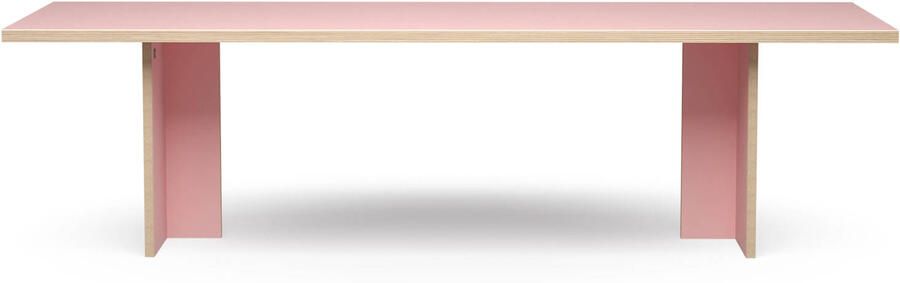 HKLIVING " Dining Table Eettafel 280 x 100 cm Pink "
