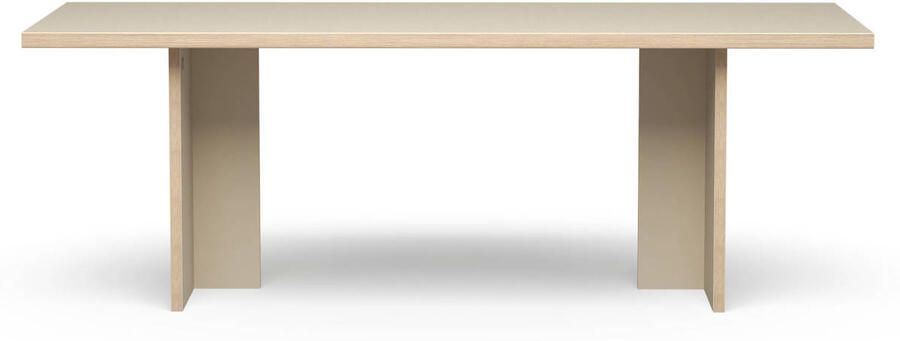 HKliving Dining Table Eettafel 220 x 90 cm Cream - Foto 2