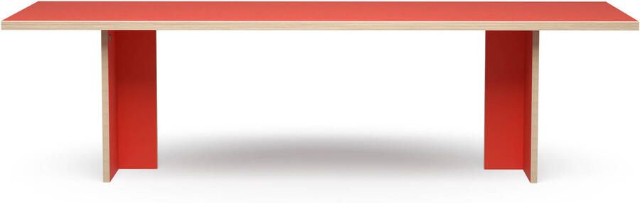 HKliving Dining Table Eettafel 280 x 100 cm Orange