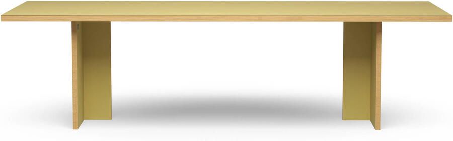 HKliving Dining Table Eettafel 280 x 100 cm Olive - Foto 3