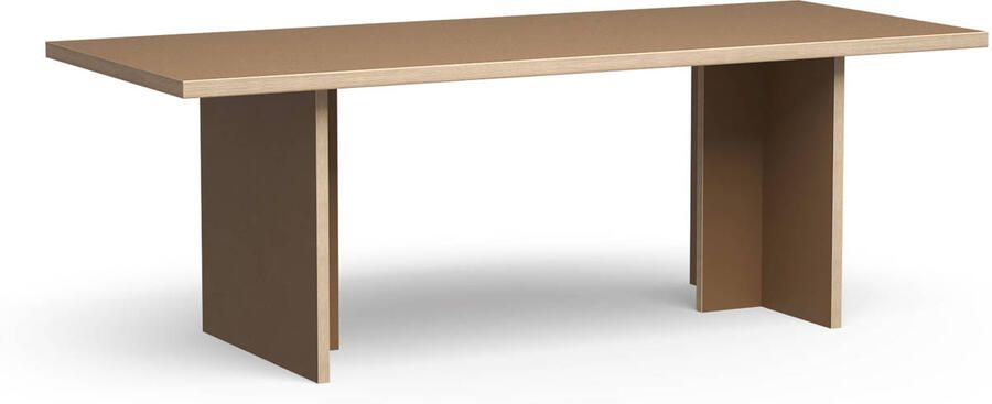 HKliving Dining Table Eettafel 220 x 90 cm Brown - Foto 3