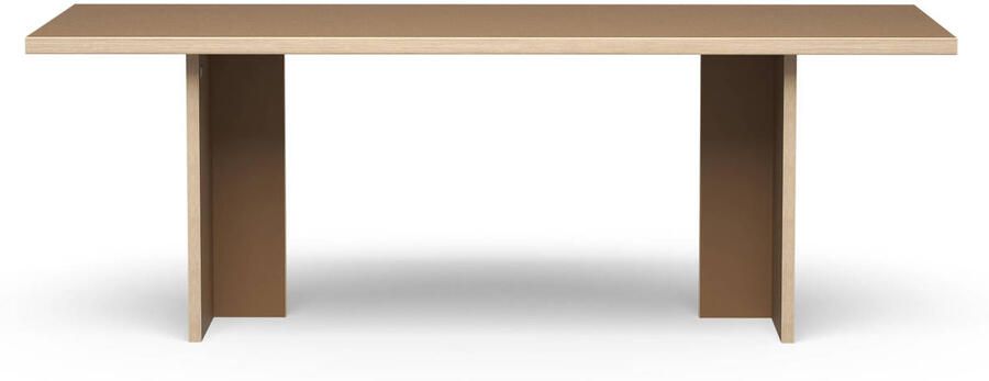 HKliving Dining Table Eettafel 220 x 90 cm Brown - Foto 2