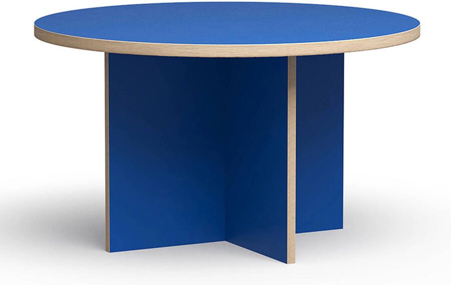 HKliving Dining Table Eettafel -Ø 130 cm Blue - Foto 2