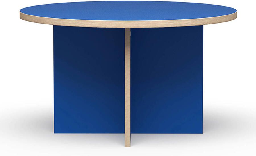 HKliving Dining Table Eettafel -Ø 130 cm Blue