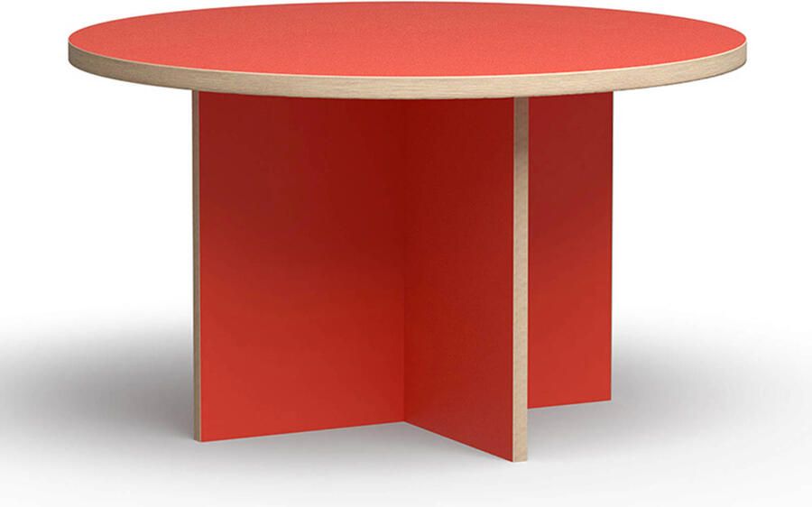 HKliving Dining Table Eettafel Ø 130 cm Orange - Foto 2