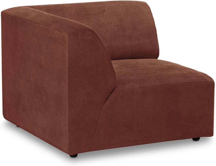 HKLIVING Jax Bank Element Eindstuk Links Royal Velvet Magnolia - Foto 2